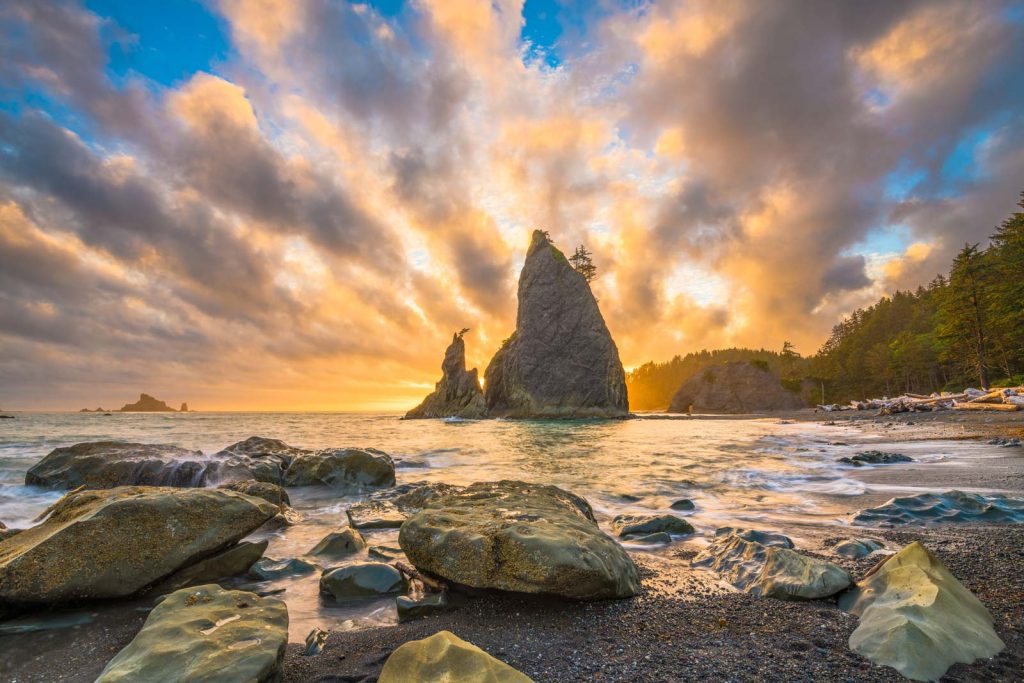 Rialto Beach Olympic Peninsula